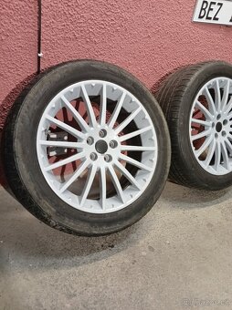 Alu Toora 17" 5x98 Alfa romeo šedá lesklá 215/50 - 2