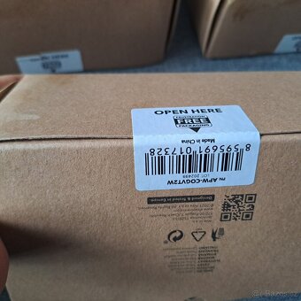 AlzaPower Velcrostrap+ Cable Tube 2m bílá - nová - 2