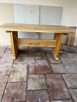 Stůl dubový masivní - 2