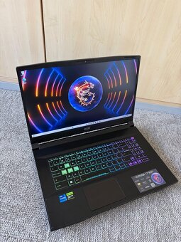 Herní notebook MSI RTX 4060 8GB v záruke - 2