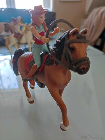 Schleich jezdkyně na koních - HORSE CLUB, jezdci, koně - 2