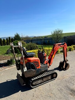 Minibagr Kubota k008-3 2013 precepovane - 2
