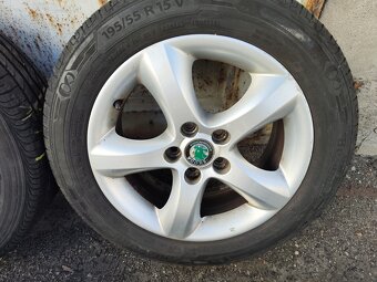 15"letní alu sada Antares 5x100 origo Fabia 2 Roomster Polo - 2