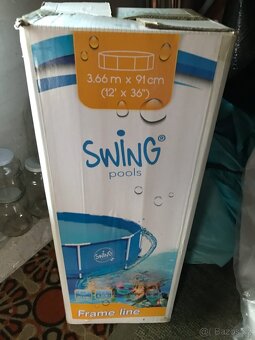Bazén Swing Pools Frame Line 3.66m x 91cm - 2