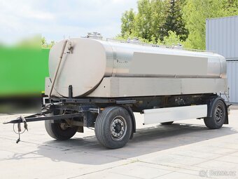Krone BOX CARRIER, CISTERNA NA MLÉKO KRONE, NÁSTAVBA SCHWAR - 2