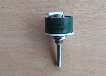 Drátový potenciometr PPB-15G 22kOhm 2W - 8 ks - USSR - 2