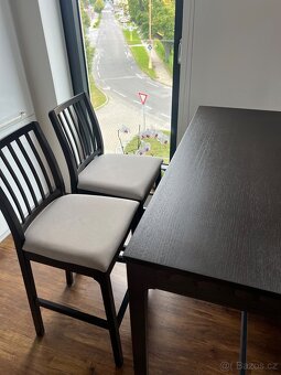EKEDALEN Barový stolek se 4 bar. stoličkami - 2