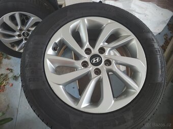 Letní pneu 225/60 R17 na alu kolech – 1 sezóna - 2