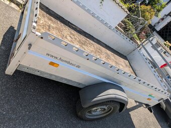 Brzdeny privesny vozik Humbaur 1300 kg De doklady - 2