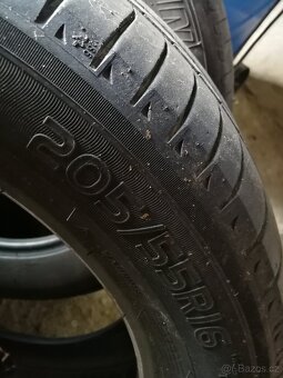 2ks Michelin pneu letní 5,5mm 350kc kus - 2