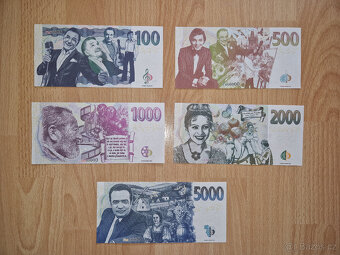 SADA 100,500,1000,2000, 5000 KORUN 2024 UNC - 2