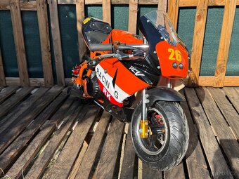 Minibike 49ccm2T oranžová - 2