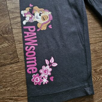 Dívčí capri legíny Paw patrol vel. 122/128 - 2