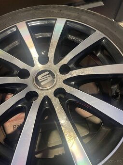 Prodám ALU kola R16 – 7Jx16H ET45 Seat Leon - 2
