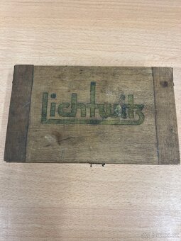 Starožitná krabička Lichtwitz , Somatose , one Penny - 2