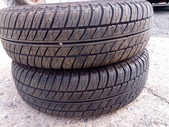 Kola na kárku, vlek R 13, 4x98, vč. pneu 165/70 R 13 - 2