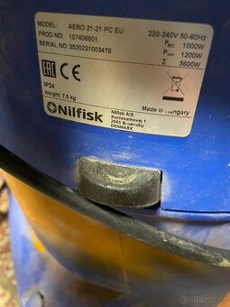 Prodam stavebni vysavac nilfisk Aero 21 - 2