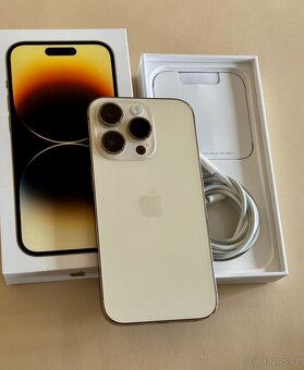 iPhone 14 Pro Gold BATERIE 100% TOP - 2