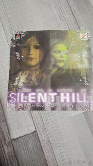 Silent Hill 1 PS1 + plakát - 2