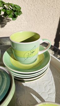 Keramický servis zelený - 2