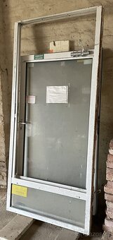 Dveře hliníkové vč. rámu - 2