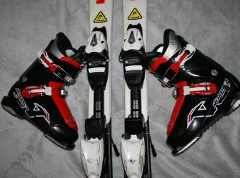 lyže head 97 cm , lyžaky - 2