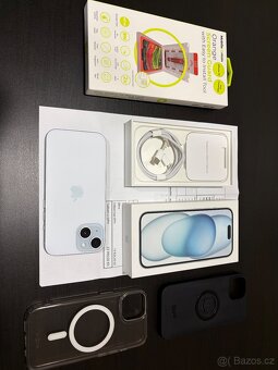 Apple iPhone 15 128GB Modrý – ZÁRUKA - 2