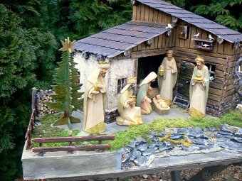 Dřevěný betlém - 2