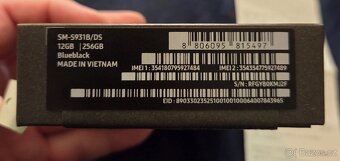 Samsung s25, 12/256gb. "Blueblack" (černa) - 2