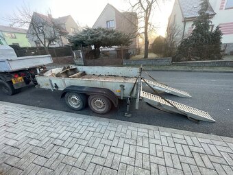 Vozík na minibagr - 2