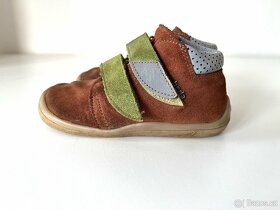 Barefoot dětské kotníkové boty Beda - Woody, vel. 26 - 2