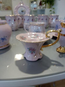 růžový porcelán originál - 2