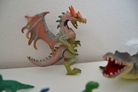 Postavičky / figurky - dinosauři, draci, krokodýl - 2
