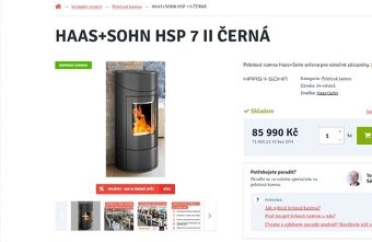 Peletková kamna Haas Sohn HSP 7 - 2