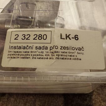 Pojistka zesilovače - 2