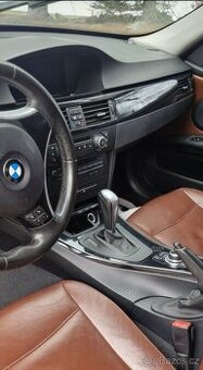 Hnědý kožený interiér E91 BMW komplet - 2