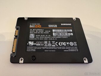 Samsung SSD disk EVO 860 500GB - 2