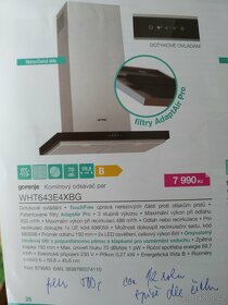 Gorenje WHT643E4XBG nová komínová - 2