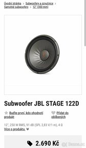 Subwoofer BMW e87 - 2
