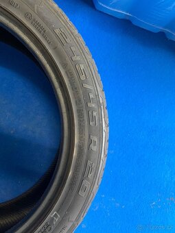 Prodám 4ks Letní pneu Continental, 245/45, R20, - 2