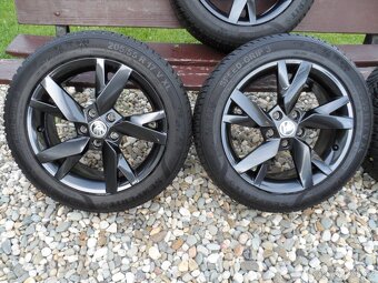 Originál Alu Kola 17 Škoda 5X112 ET 46 Zachovalé - 2