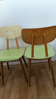 3 židle TON (Thonet) 60 léta - 2
