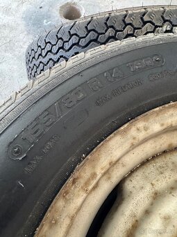 Sada originálních kol Škoda 1203 + rezerva - 2