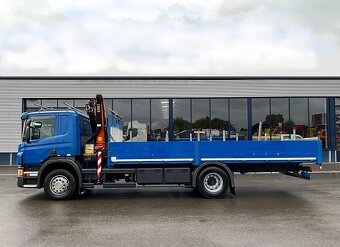 Scania P280 - valník s hydraulickou rukou Palfinger - 2
