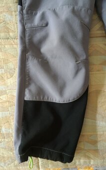 Dětské zateplené softshellové kalhoty LOAP-110/116 - 2