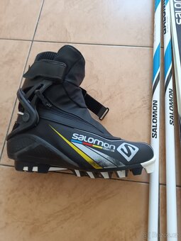 Prodám juniorský lyžařský set Salomon – skate (bruslení) - 2