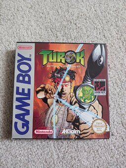 Nintendo game boy CIB Turok - 2
