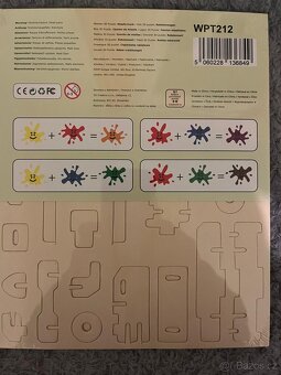 3D puzzle dřevěné - 2