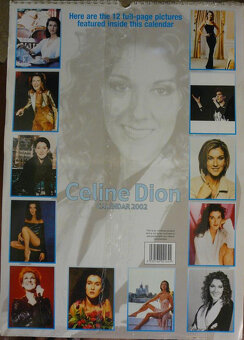 Kalendář Celine Dion - 2