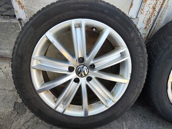 18"zimní alu sada New York 5x112 origo Tiguan Kodiaq TPMS - 2